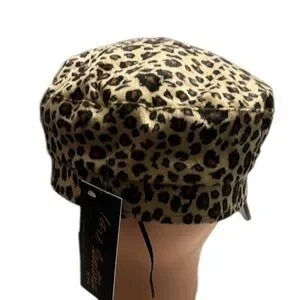 None | Accessories | Lost In Leopard Cabbie Hat Nwt | Poshmark display picture 2